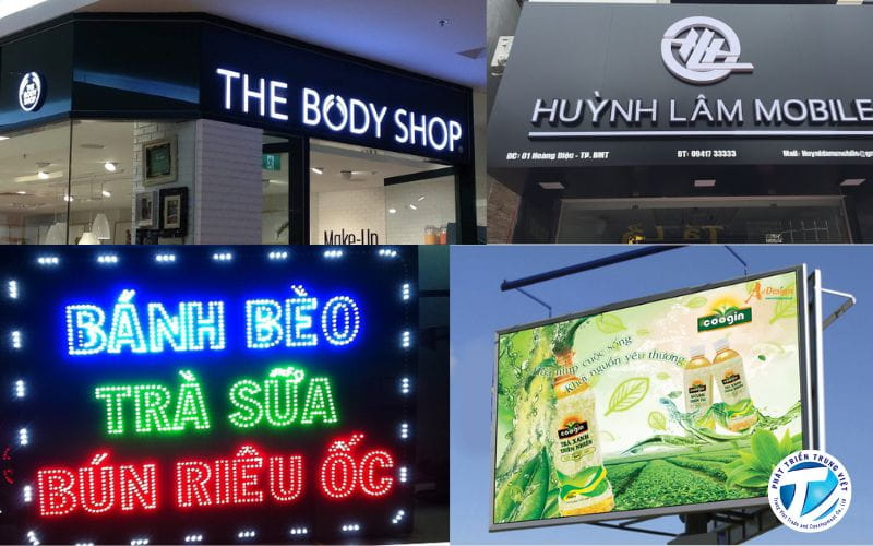 Mẫu ảnh biển quảng cáo đẹp & thực tế